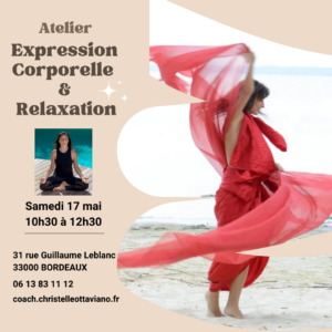 Atelier d’expression corporelle et relaxation à Bordeaux !