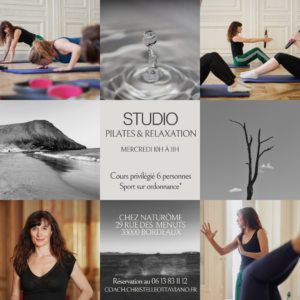 Nouveau cours de Pilates et relaxation à Bordeaux début septembre 2025 !