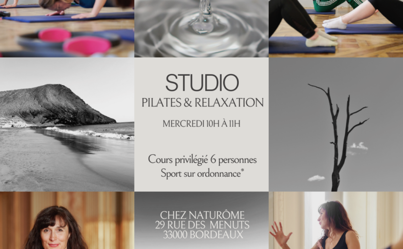 Nouveau cours de Pilates et relaxation à Bordeaux début septembre 2025 !